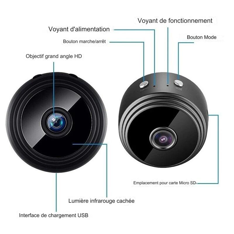 Caméra Espion Invisible HD