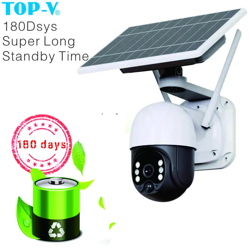 SolarGuard Cam: Sécurité Solaire WiFi